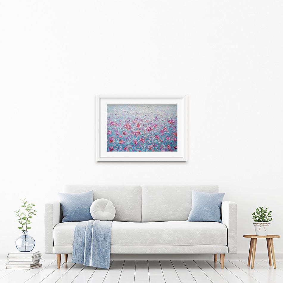 Love Is In The Air Framed Art Print wall art product Osnat Tzadok