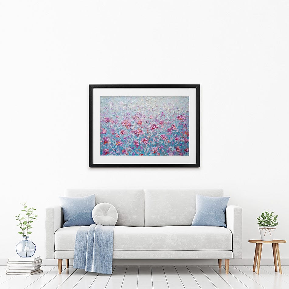 Love Is In The Air Framed Art Print wall art product Osnat Tzadok