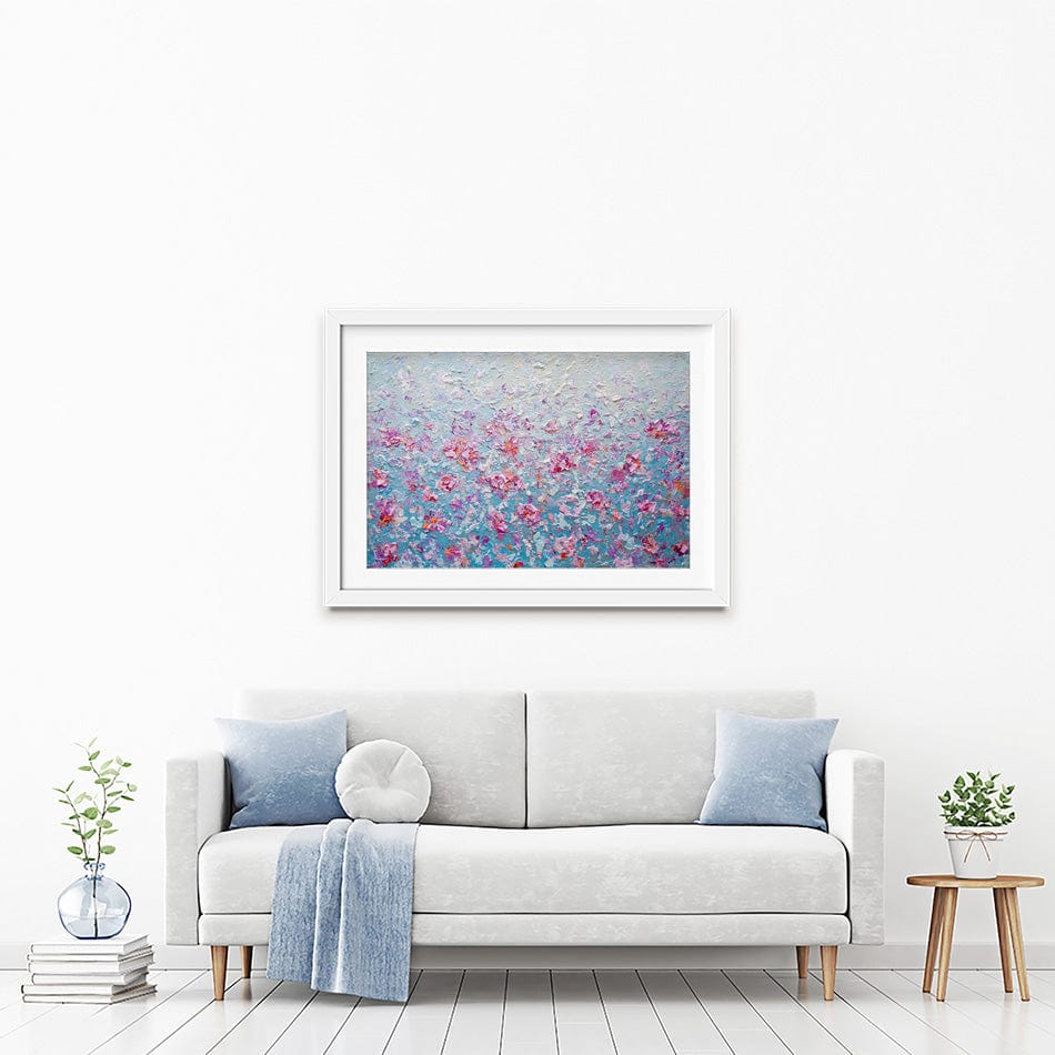 Love Is In The Air Framed Art Print wall art product Osnat Tzadok