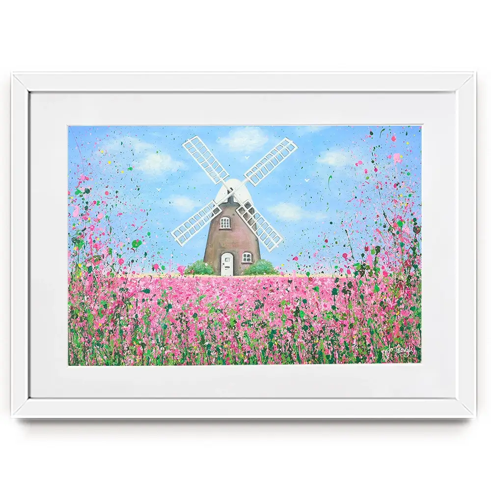 Love Is Like The Wind Framed Art Print Love Is Like The Wind Framed Art Print wall art product Jo Gough