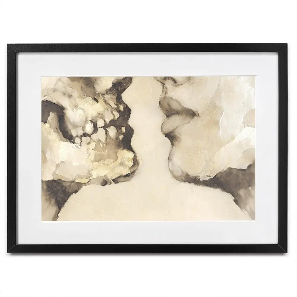 Love Me To Death Framed Art Print Love Me To Death Framed Art Print wall art product Chromatic Storm Studio