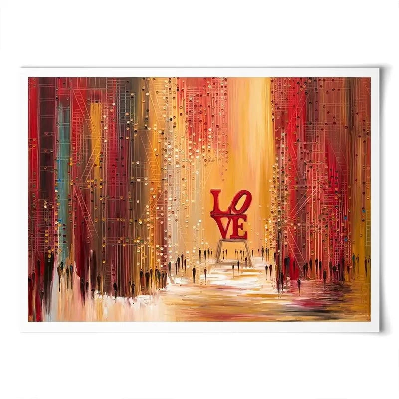 Love New York Art Print Love New York Art Print wall art product Ekaterina Ermilkina