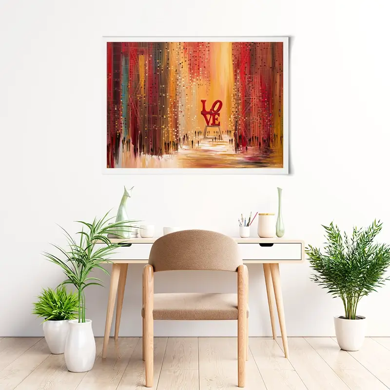 Love New York Art Print Love New York Art Print wall art product Ekaterina Ermilkina