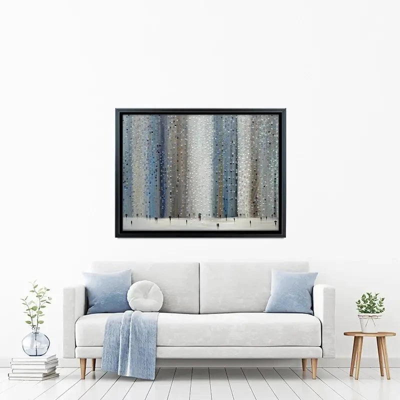 Love Rain Canvas Print Love Rain Canvas Print wall art product Ekaterina Ermilkina