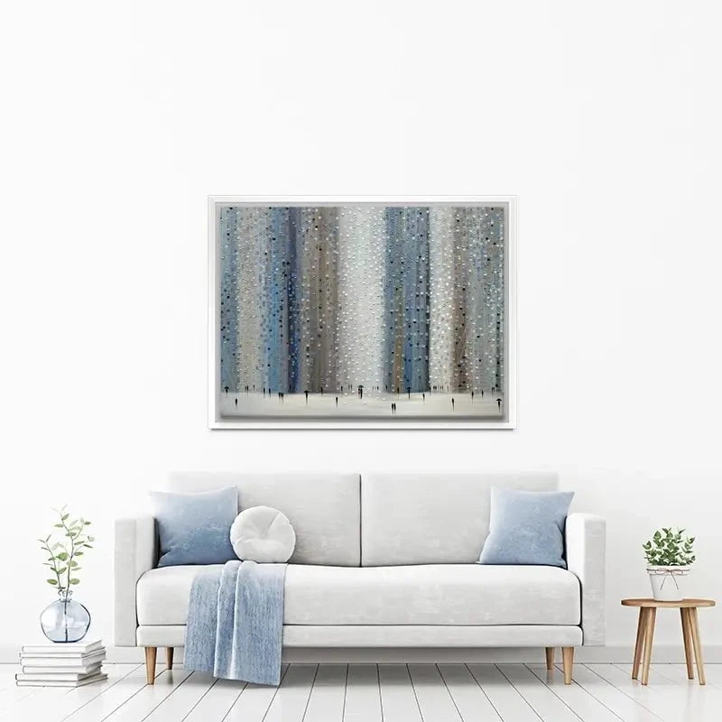 Love Rain Canvas Print Love Rain Canvas Print wall art product Ekaterina Ermilkina