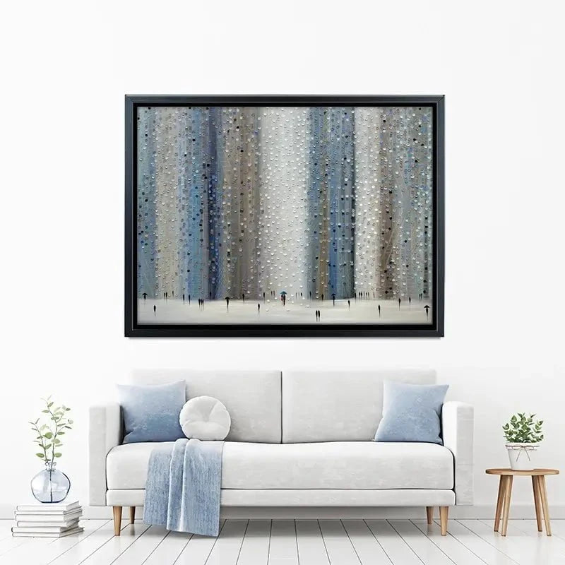 Love Rain Canvas Print Love Rain Canvas Print wall art product Ekaterina Ermilkina
