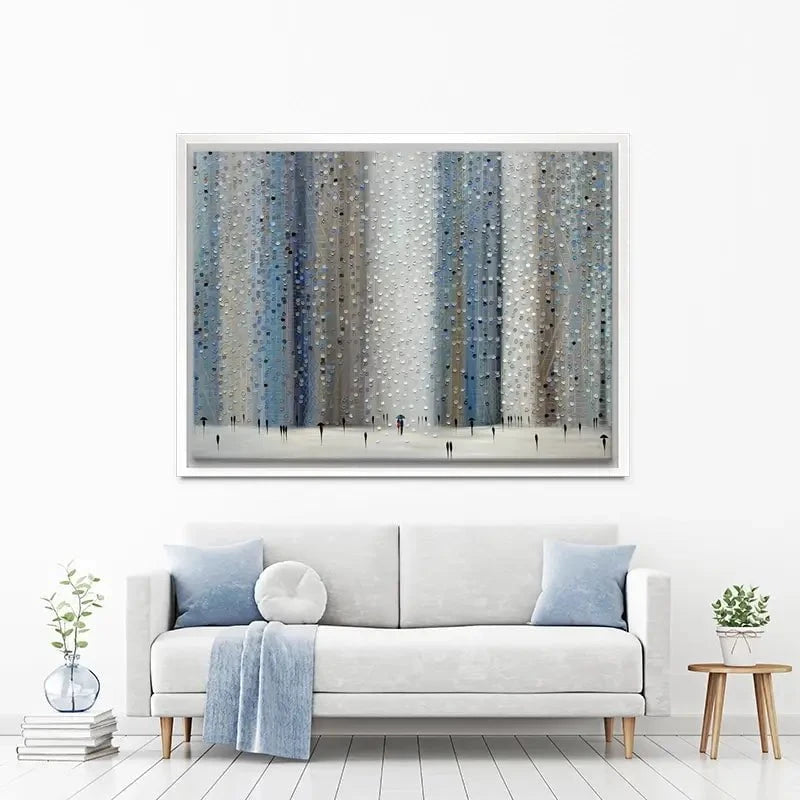 Love Rain Canvas Print Love Rain Canvas Print wall art product Ekaterina Ermilkina