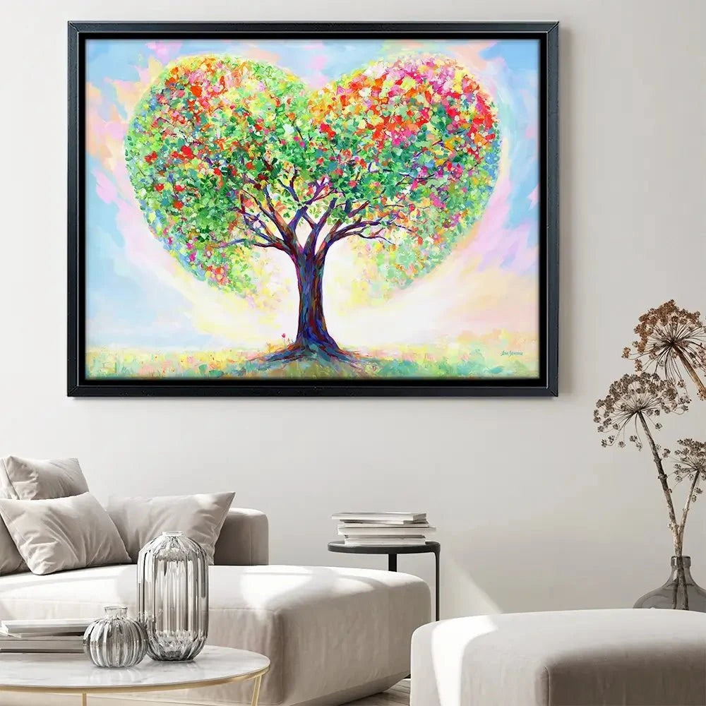 Love's Blossoming Tree Canvas Print Love's Blossoming Tree Canvas Print wall art product Leon Devenice