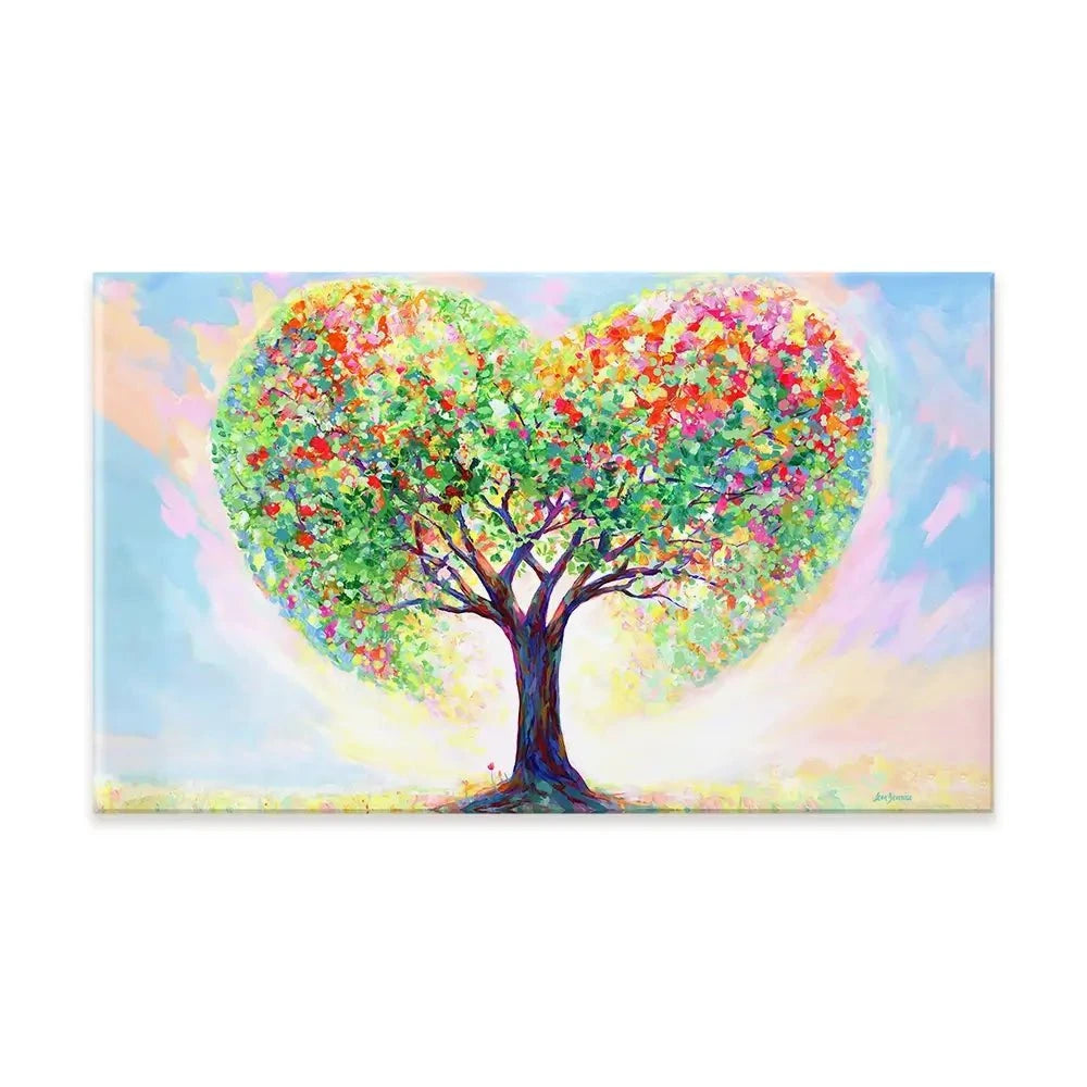 Love's Blossoming Tree Canvas Print Love's Blossoming Tree Canvas Print wall art product Leon Devenice