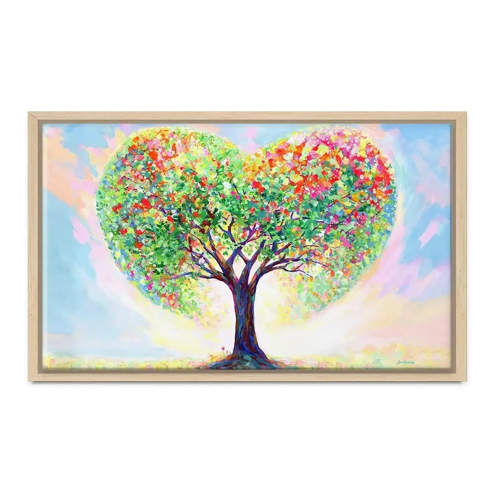 Love's Blossoming Tree Canvas Print Love's Blossoming Tree Canvas Print wall art product Leon Devenice
