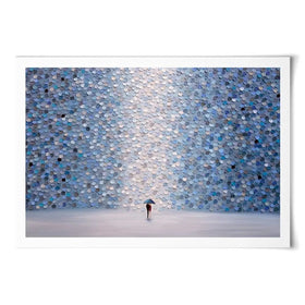 Love Under Umbrella Art Print Love Under Umbrella Art Print wall art product Ekaterina Ermilkina