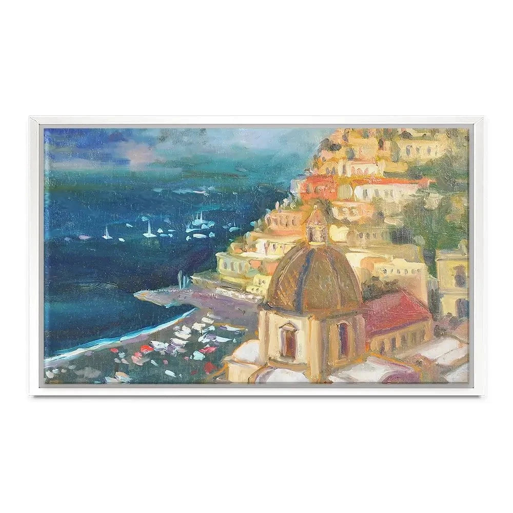 Lovely Coastal View Canvas Print Lovely Coastal View Canvas Print wall art product Allayn Stevens