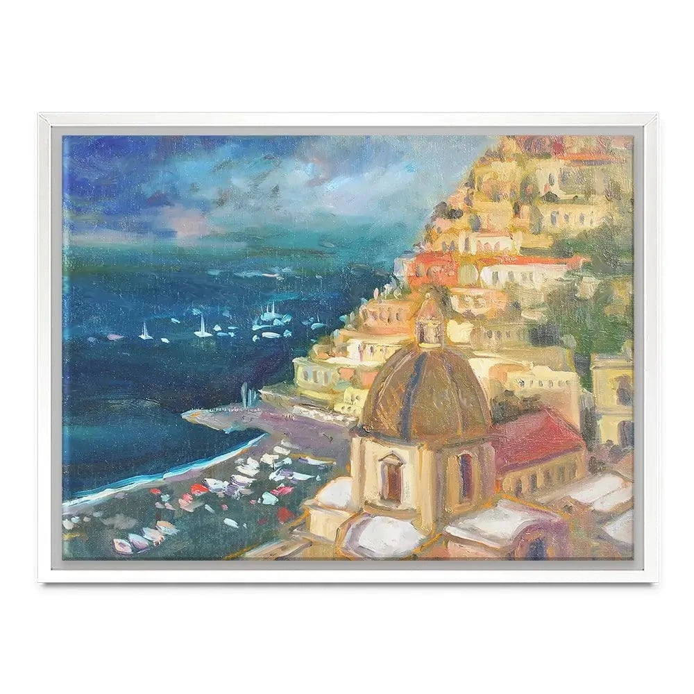 Lovely Coastal View Canvas Print Lovely Coastal View Canvas Print wall art product Allayn Stevens