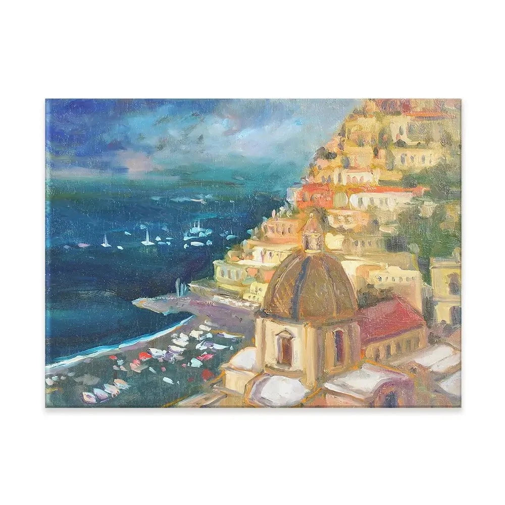 Lovely Coastal View Canvas Print Lovely Coastal View Canvas Print wall art product Allayn Stevens