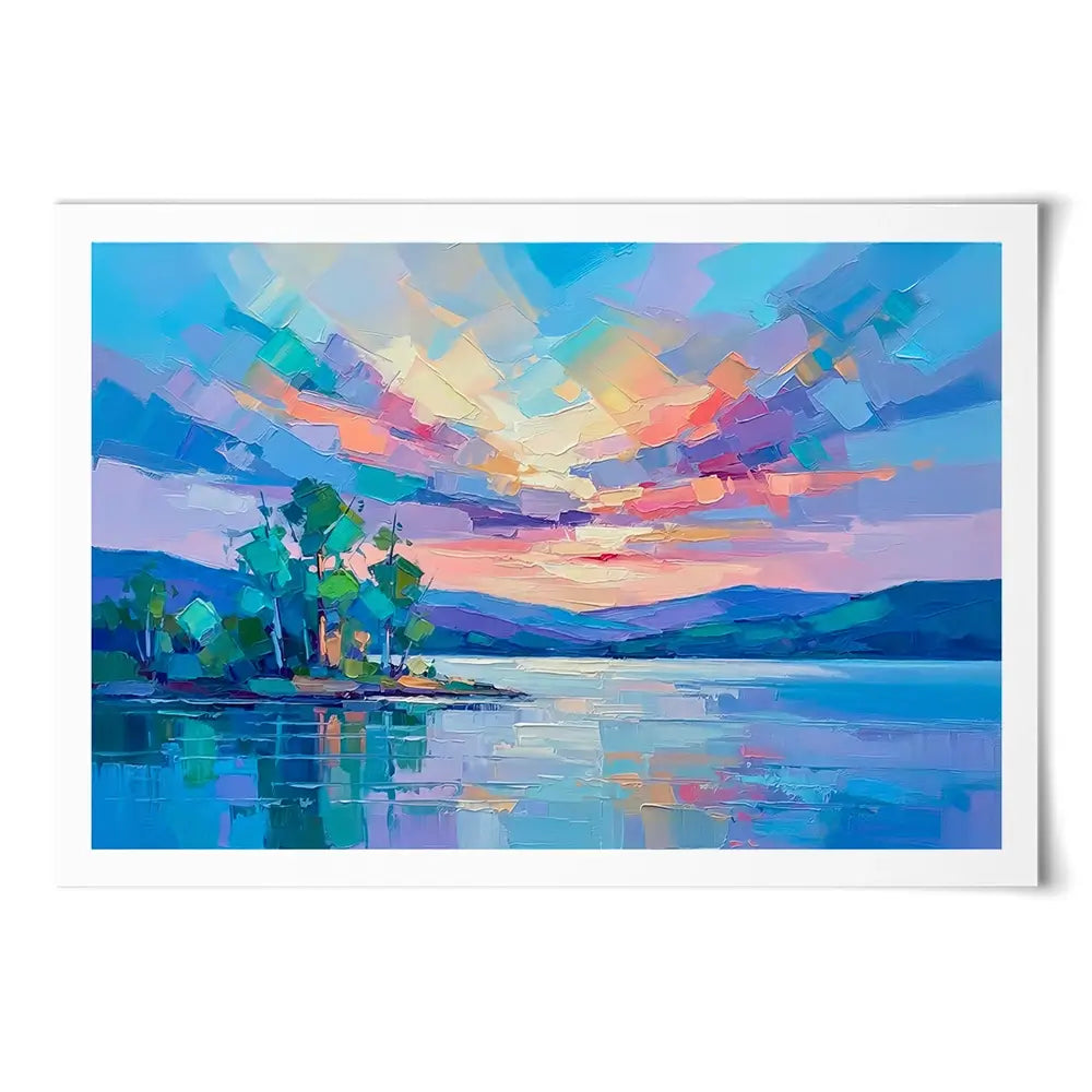 Lucious Lakeside Art Print Lucious Lakeside Art Print wall art product David Alexander Elder