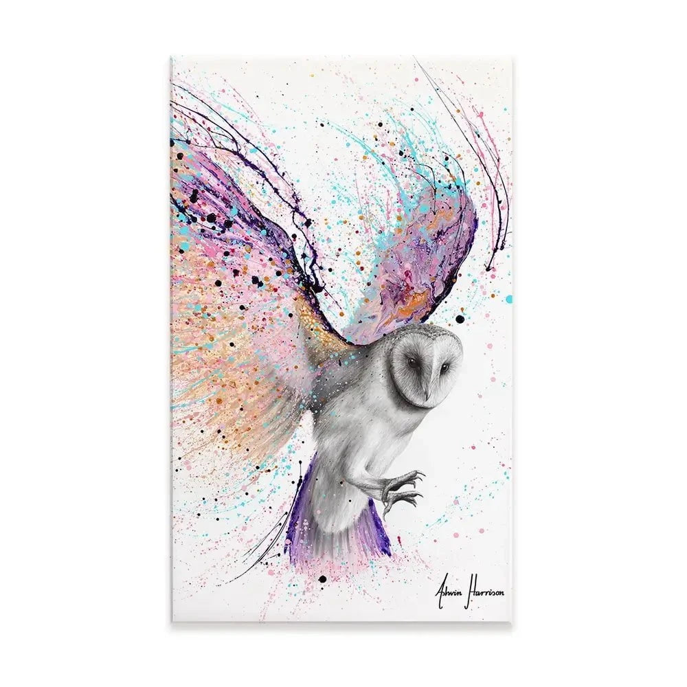 Luminous Luna Owl Canvas Print Luminous Luna Owl Canvas Print wall art product Ashvin Harrison