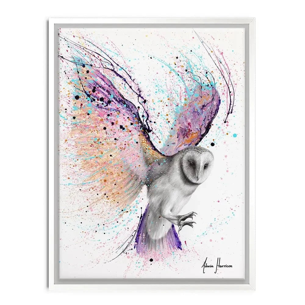 Luminous Luna Owl Canvas Print Luminous Luna Owl Canvas Print wall art product Ashvin Harrison
