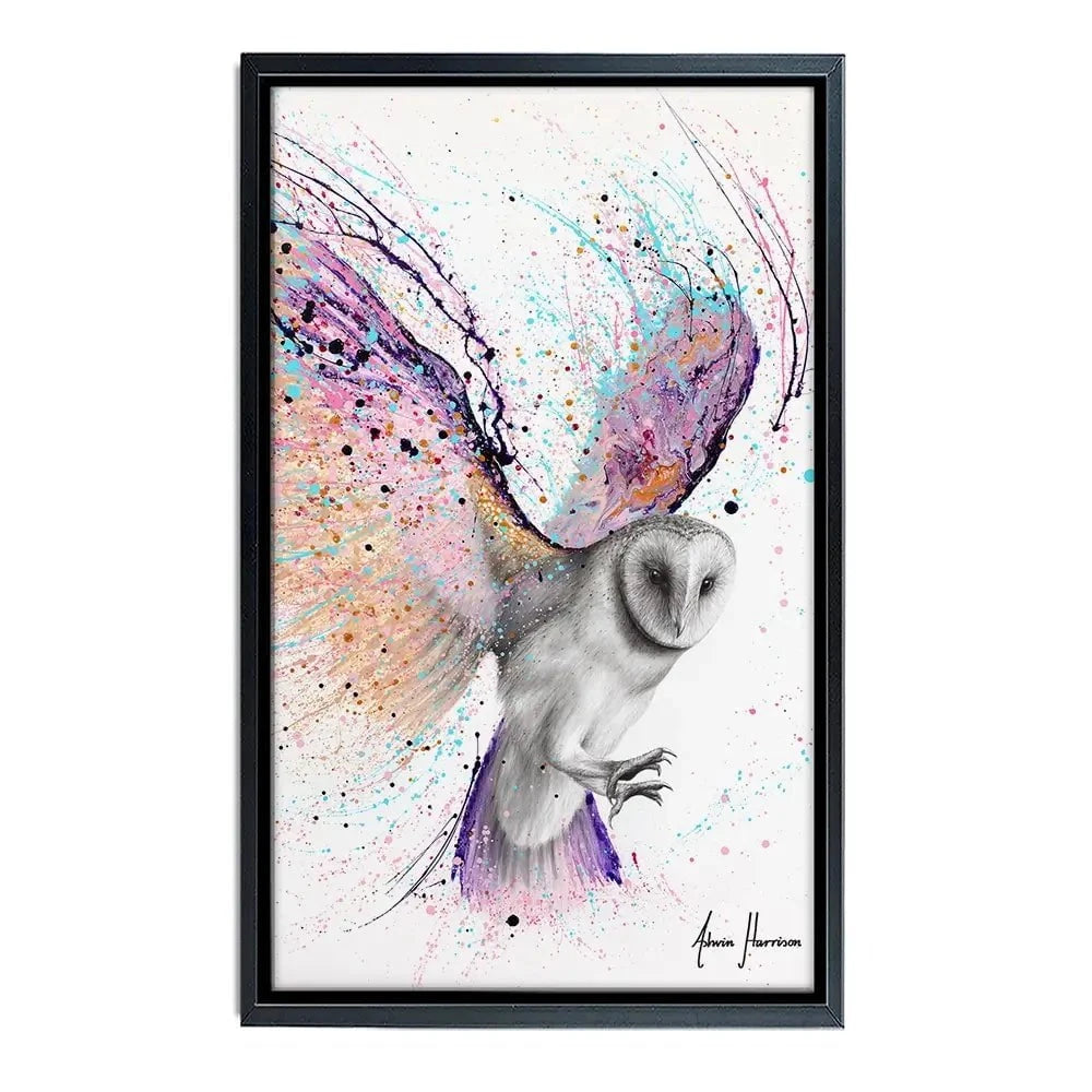 Luminous Luna Owl Canvas Print Luminous Luna Owl Canvas Print wall art product Ashvin Harrison