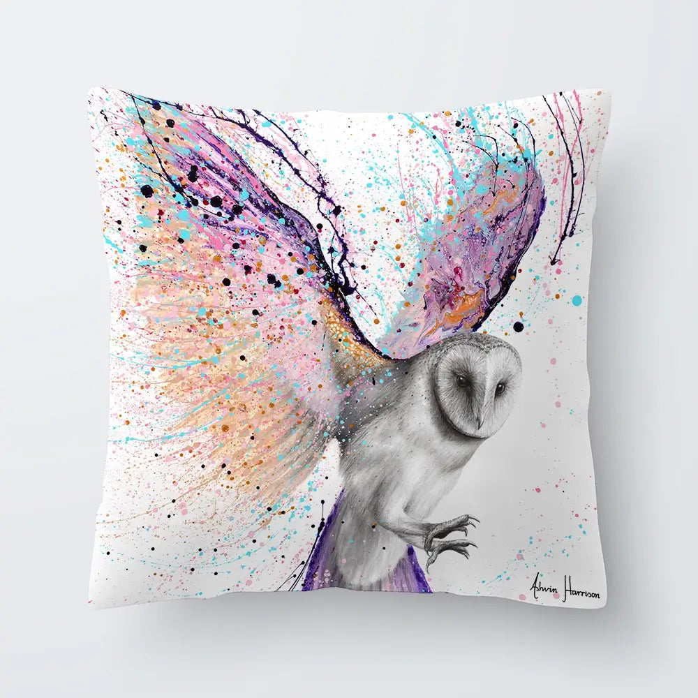 Luminous Luna Owl Cushion Luminous Luna Owl Cushion wall art product Ashvin Harrison
