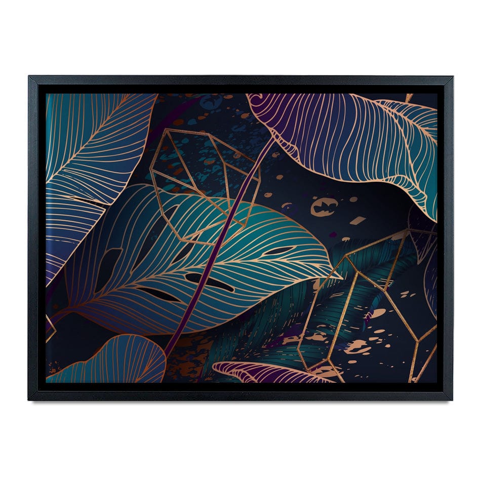 Luxe Palm Abstract Canvas Print wall art product Gluiki / Shutterstock