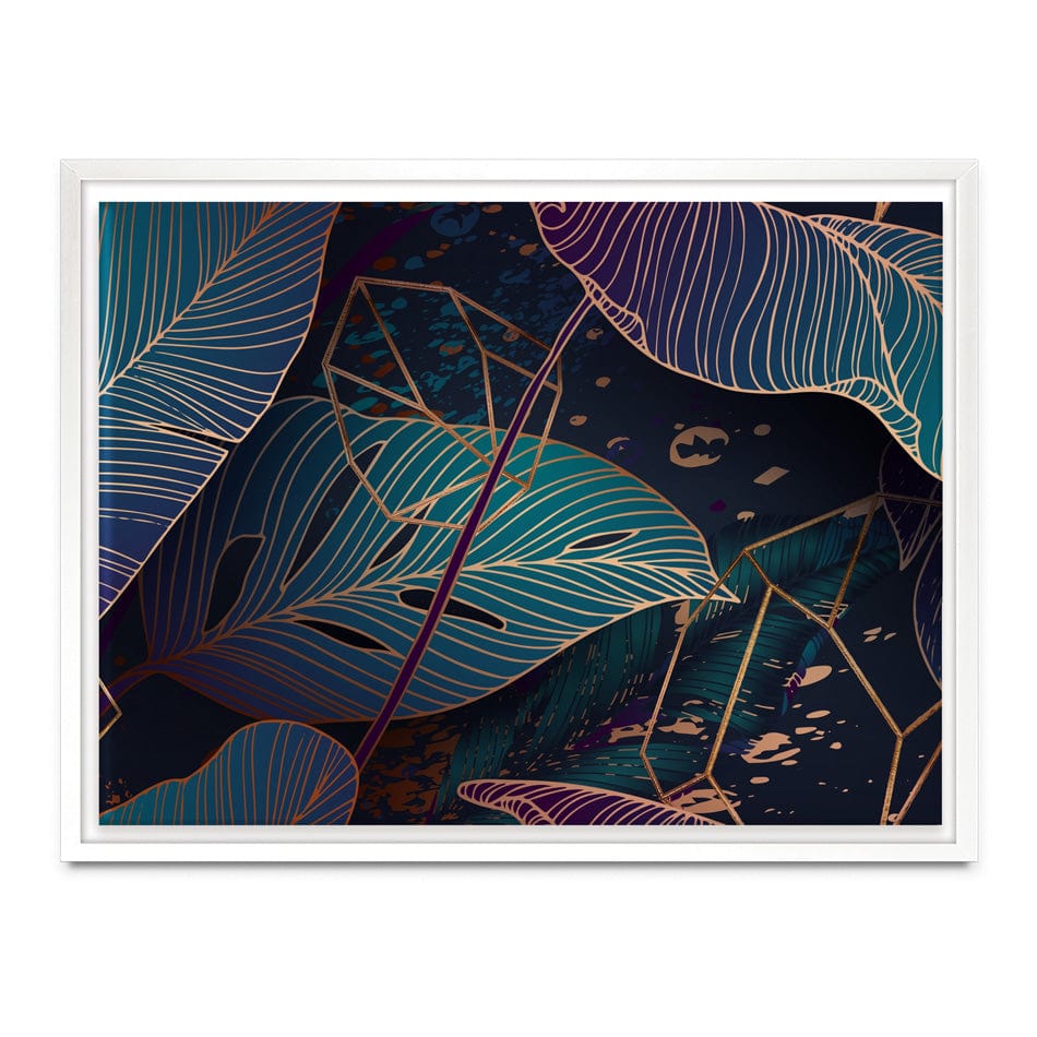 Luxe Palm Abstract Canvas Print wall art product Gluiki / Shutterstock