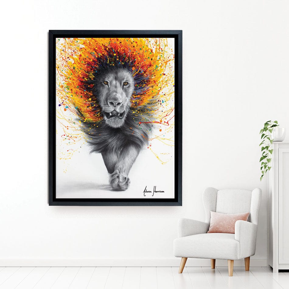 Luxor Lion Canvas Print wall art product Ashvin Harrison