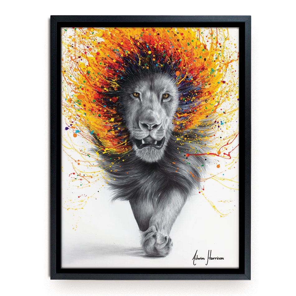 Luxor Lion Canvas Print wall art product Ashvin Harrison