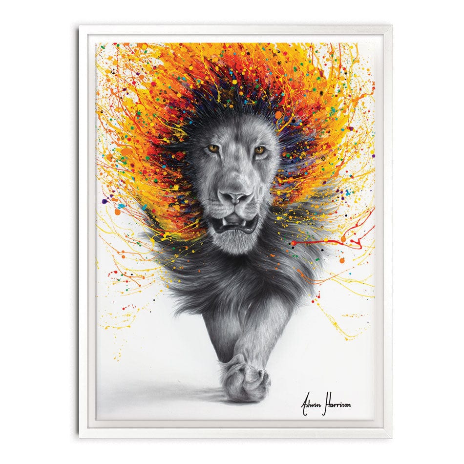 Luxor Lion Canvas Print wall art product Ashvin Harrison