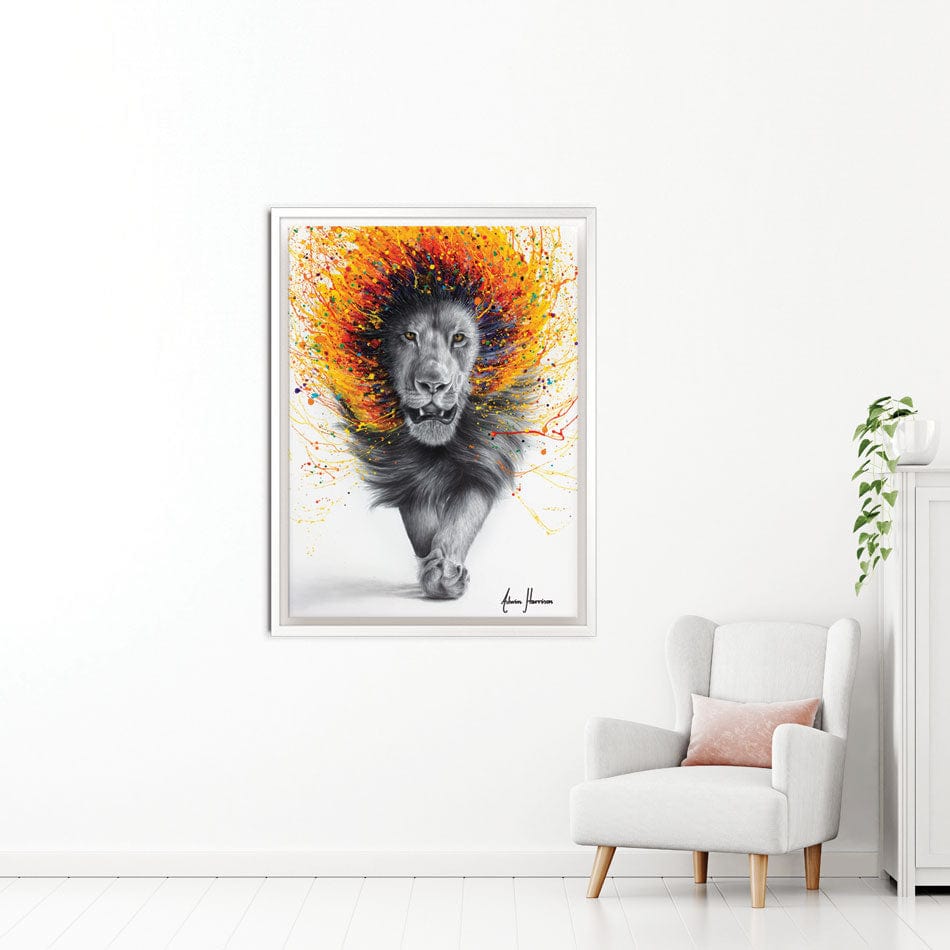 Luxor Lion Canvas Print wall art product Ashvin Harrison