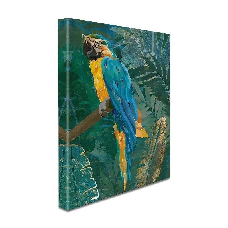 Macaw Canvas Print Macaw Canvas Print wall art product Sarah Manovski