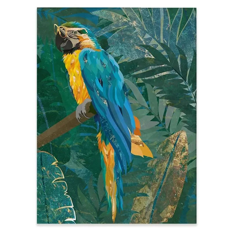 Macaw Canvas Print Macaw Canvas Print wall art product Sarah Manovski