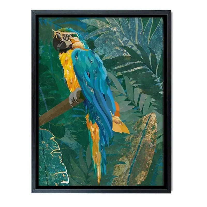 Macaw Canvas Print Macaw Canvas Print wall art product Sarah Manovski