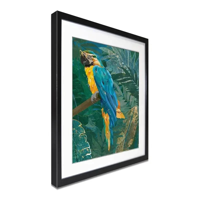 Macaw Framed Art Print Macaw Framed Art Print wall art product Sarah Manovski