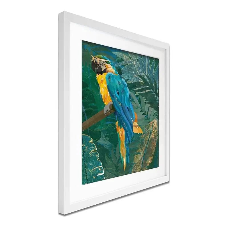 Macaw Framed Art Print Macaw Framed Art Print wall art product Sarah Manovski