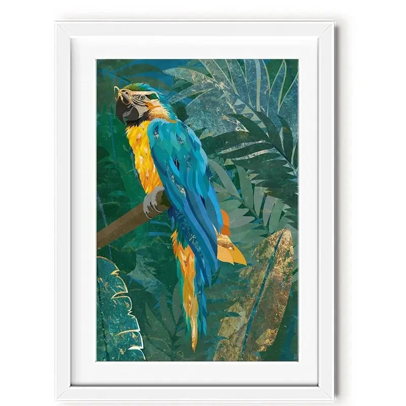 Macaw Framed Art Print Macaw Framed Art Print wall art product Sarah Manovski