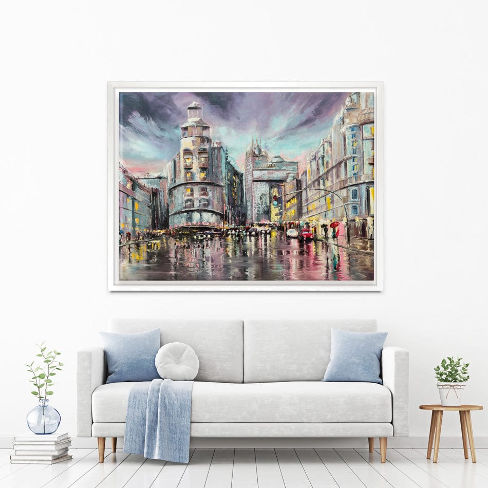 Madrid Gran Via Canvas Print wall art product Lana Tikhonova / Shutterstock