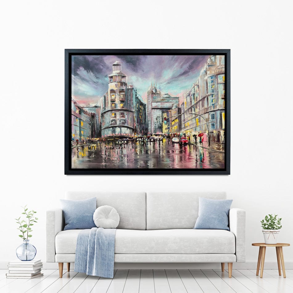 Madrid Gran Via Canvas Print wall art product Lana Tikhonova / Shutterstock