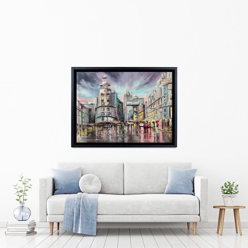 Madrid Gran Via Canvas Print wall art product Lana Tikhonova / Shutterstock