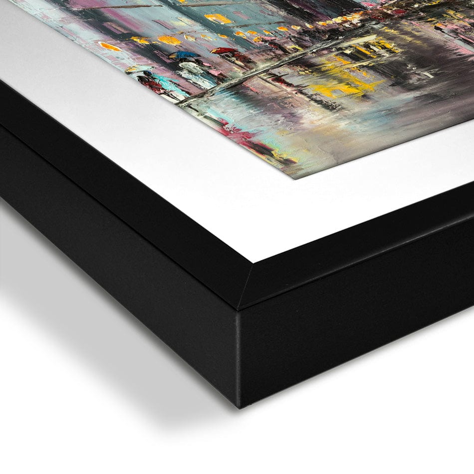 Madrid Gran Via Framed Art Print wall art product Lana Tikhonova / Shutterstock