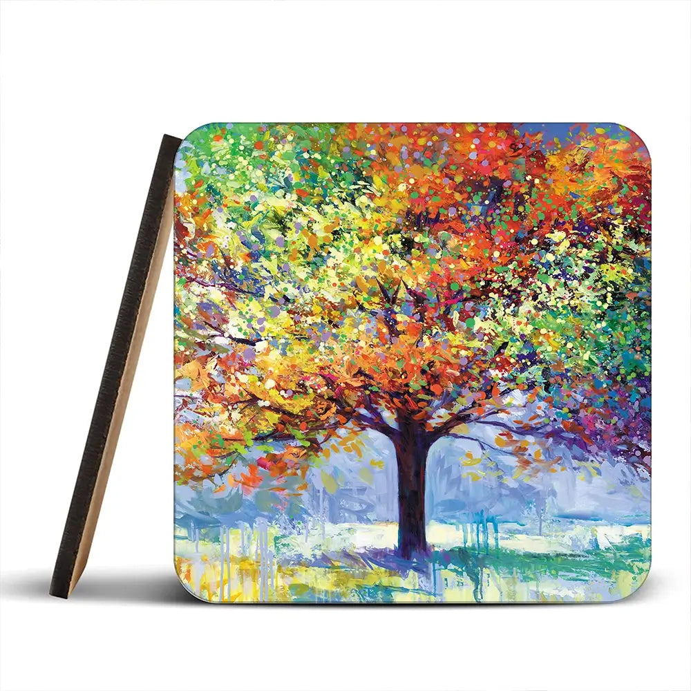 Magnificent Tree Coaster Set Magnificent Tree Coaster Set wall art product Leon Devenice