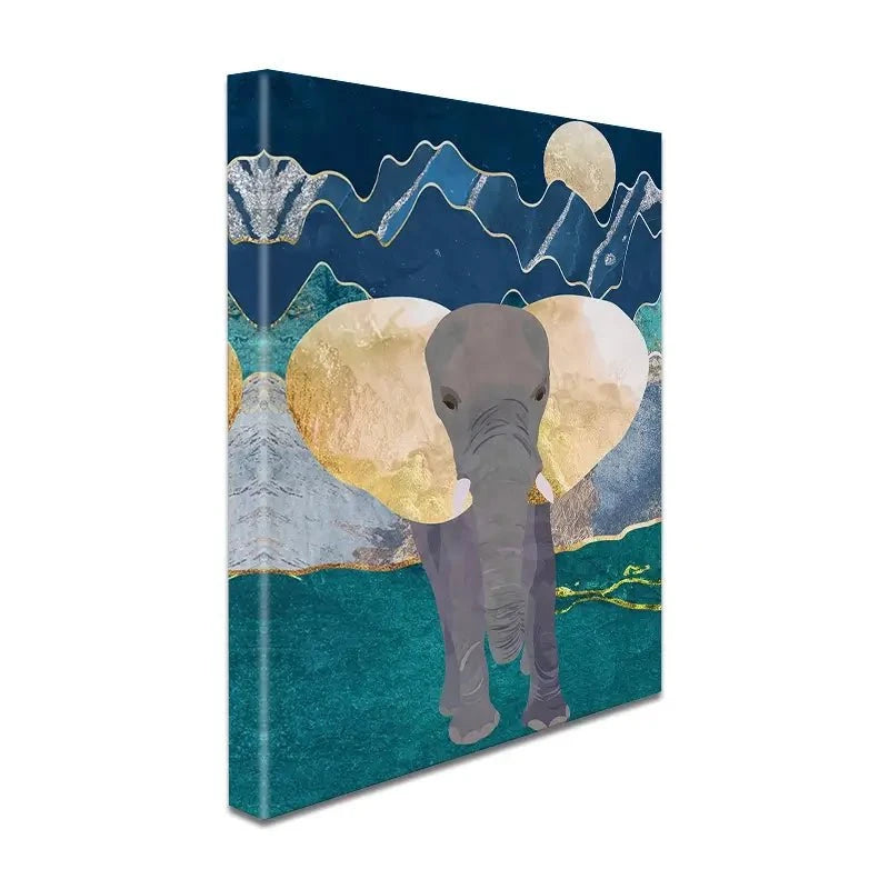 Majestic Elephant Canvas Print Majestic Elephant Canvas Print wall art product Sarah Manovski
