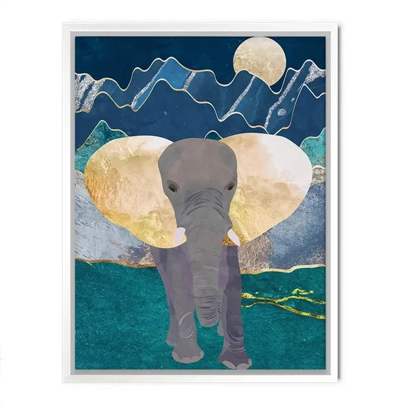 Majestic Elephant Canvas Print Majestic Elephant Canvas Print wall art product Sarah Manovski
