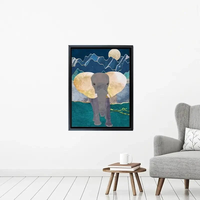 Majestic Elephant Canvas Print Majestic Elephant Canvas Print wall art product Sarah Manovski
