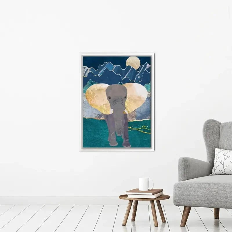 Majestic Elephant Canvas Print Majestic Elephant Canvas Print wall art product Sarah Manovski