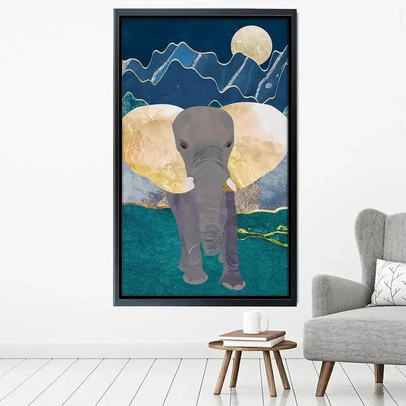 Majestic Elephant Canvas Print Majestic Elephant Canvas Print wall art product Sarah Manovski