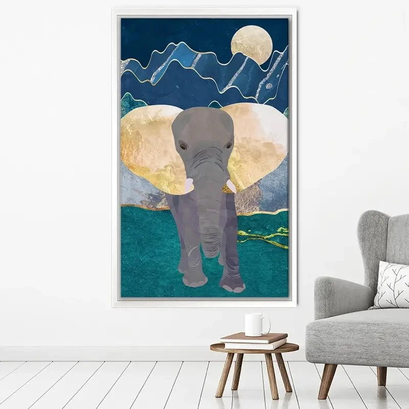 Majestic Elephant Canvas Print Majestic Elephant Canvas Print wall art product Sarah Manovski