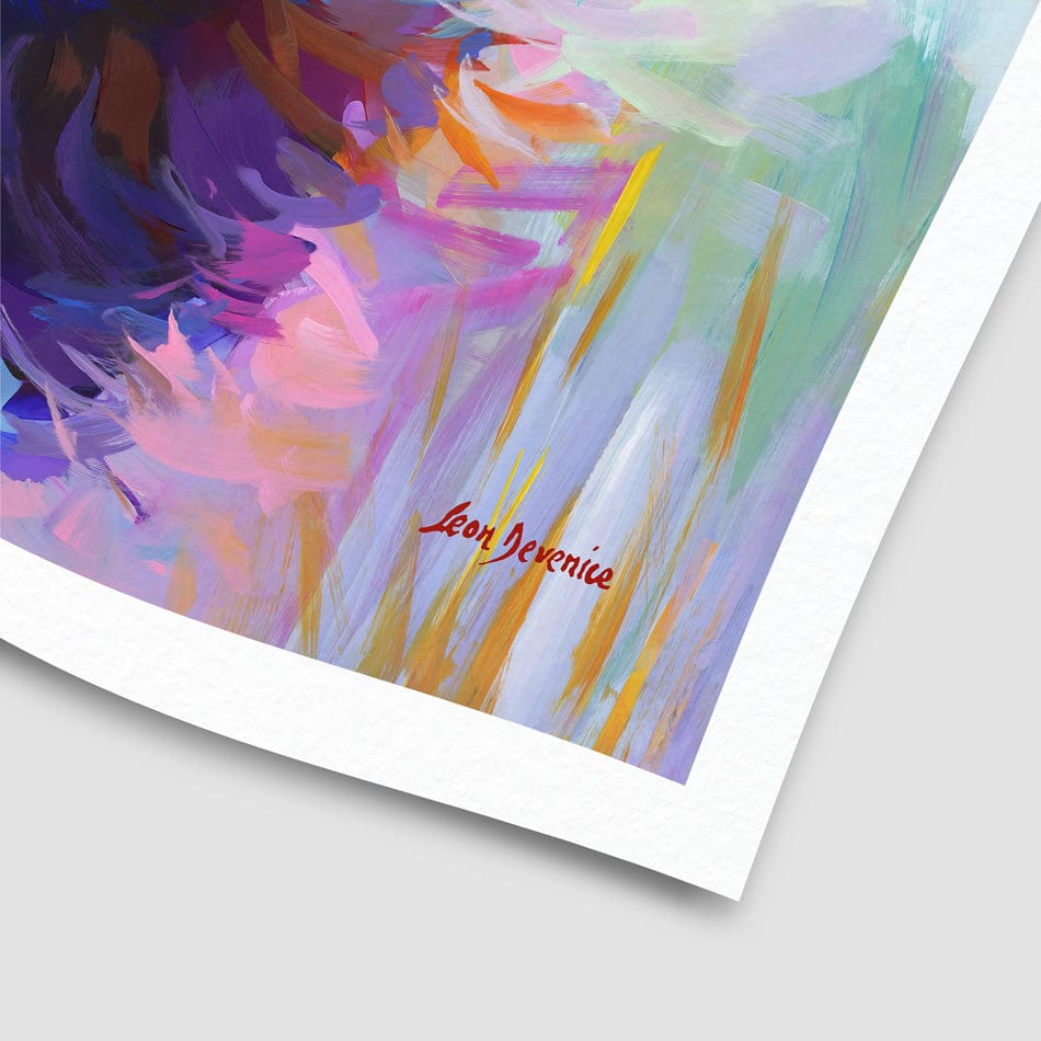 Majestic Lion 2 Art Print wall art product Leon Devenice