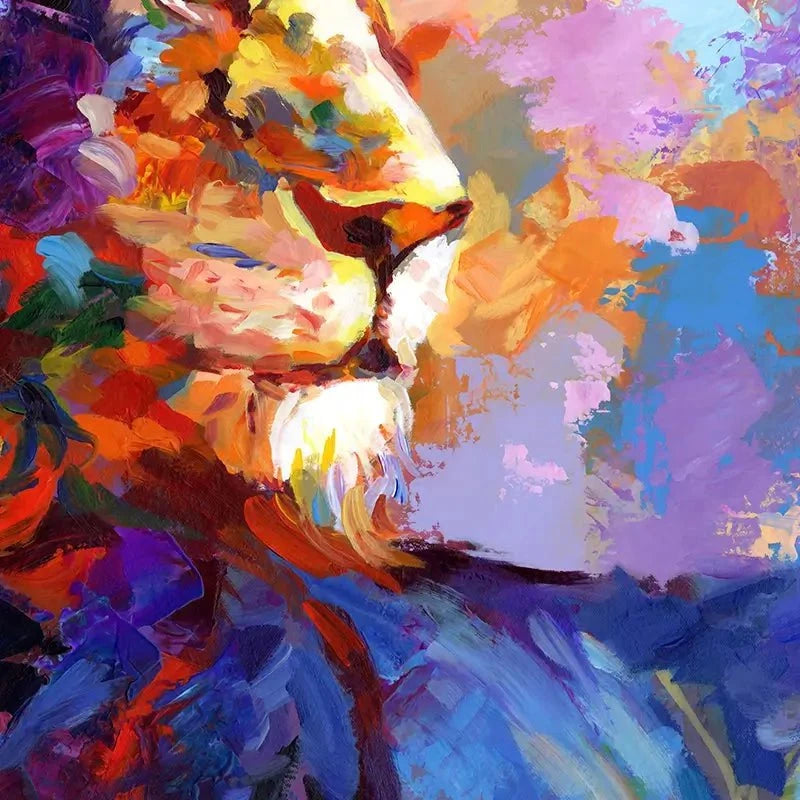 Majestic Lion Art Print Majestic Lion Art Print wall art product Leon Devenice