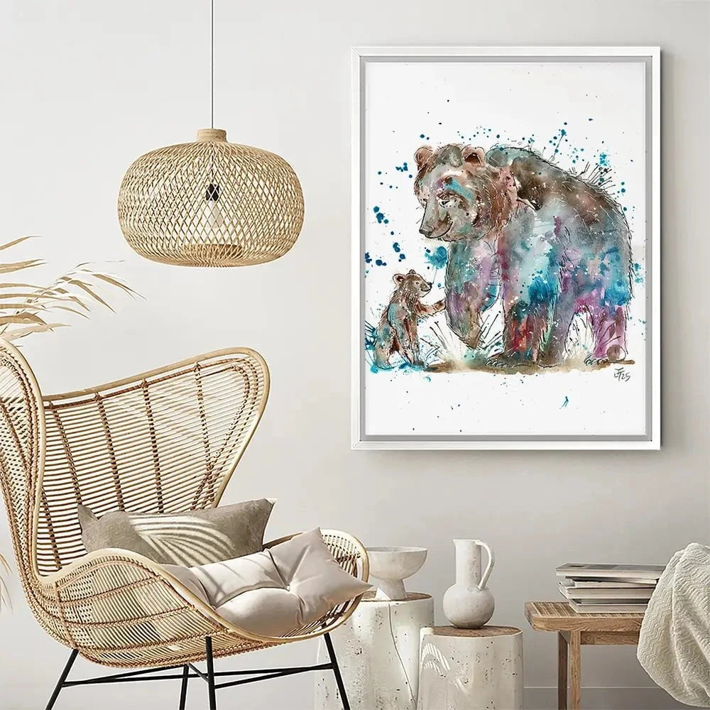 Mama Bear Canvas Print Mama Bear Canvas Print wall art product Jamie Taylor