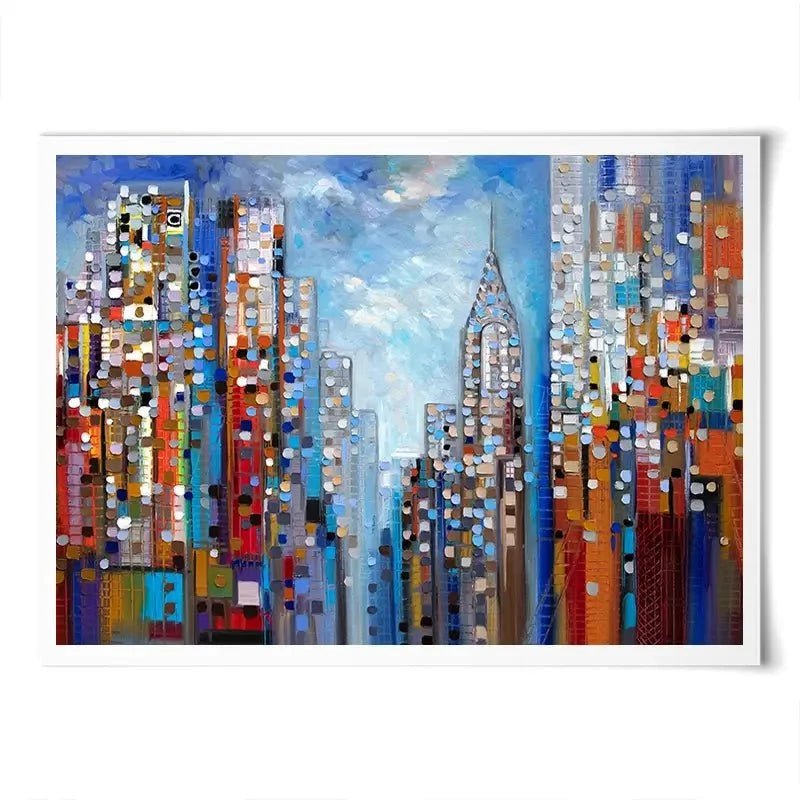 Manhattan Art Print Manhattan Art Print wall art product Ekaterina Ermilkina